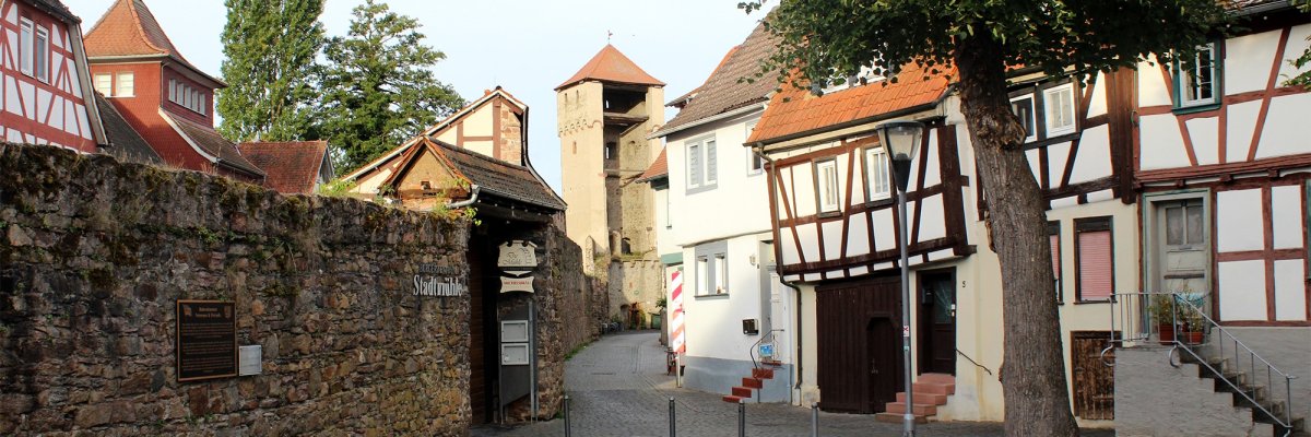 Bild des Babenhäuser Schlossplatzes