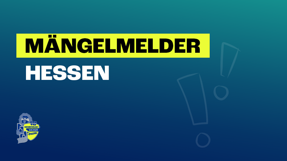 Titelbild des Mängelmelders Hessen