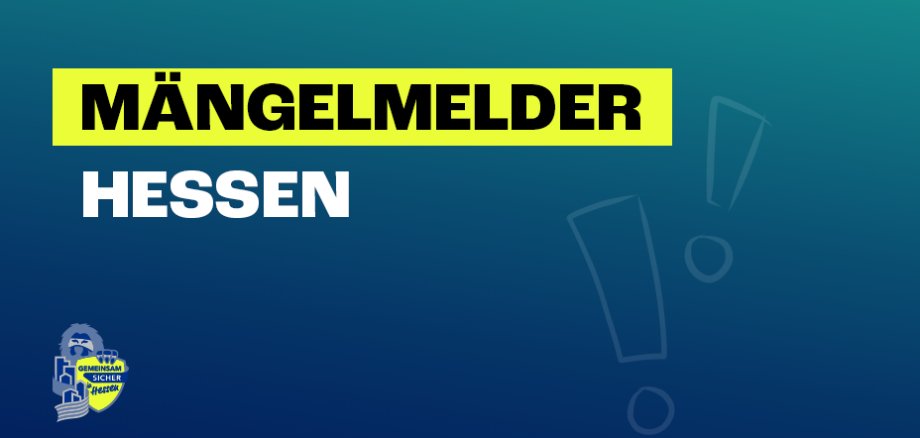 Titelbild des Mängelmelders Hessen