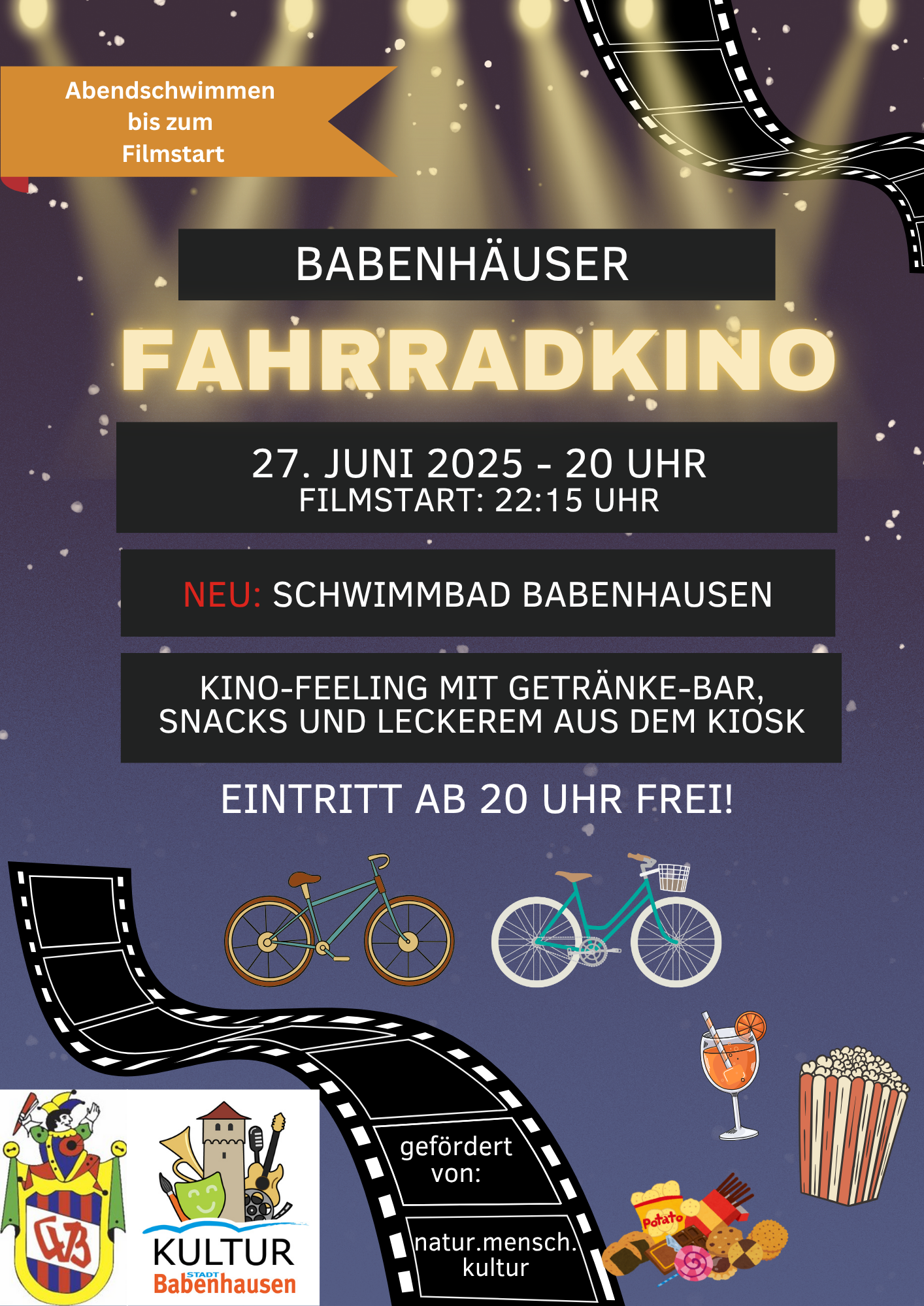 Flyer Fahrradkino - 1 Flyer Fahrradkino - 1