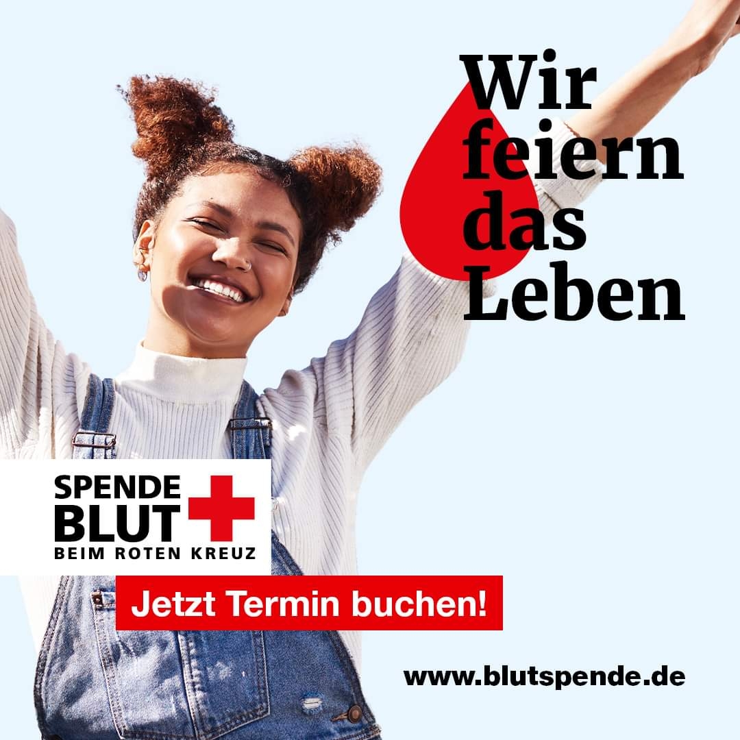 Flyer: Blut spenden