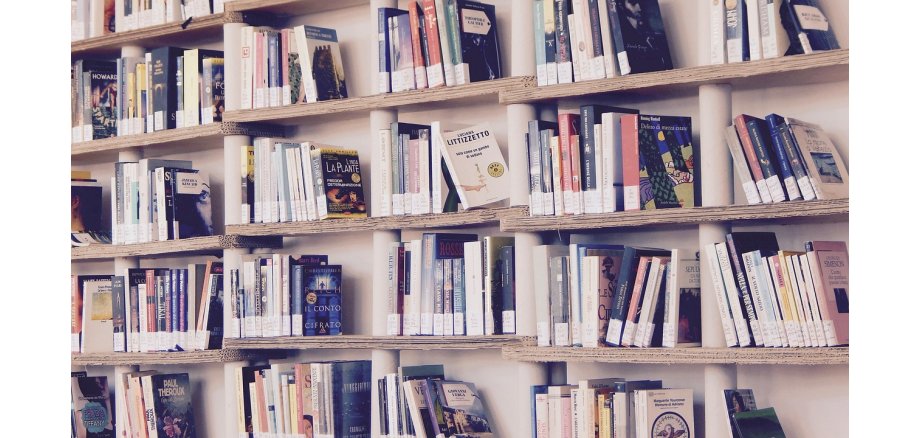 Großes Bücherregal