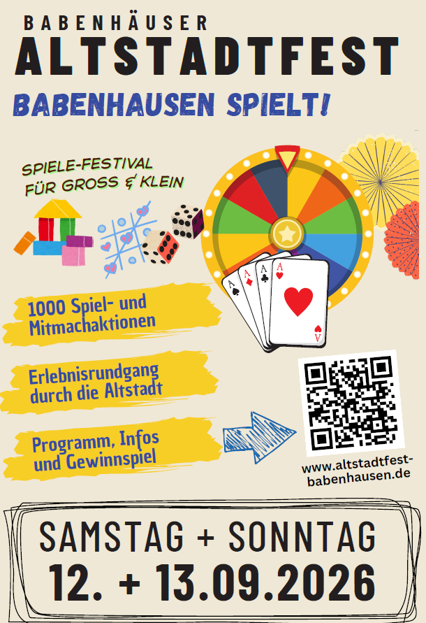 Plakat Altstadtfest 2026