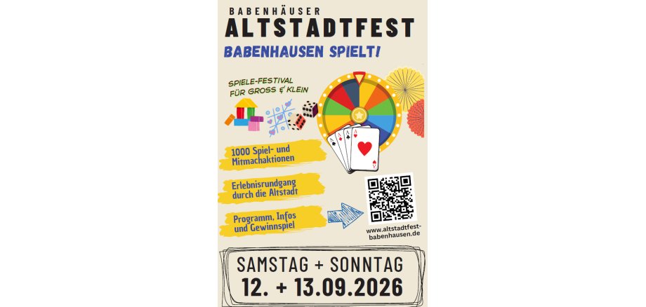 Plakat Altstadtfest 2026