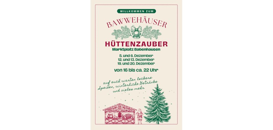 Flyer Hüttenzauber