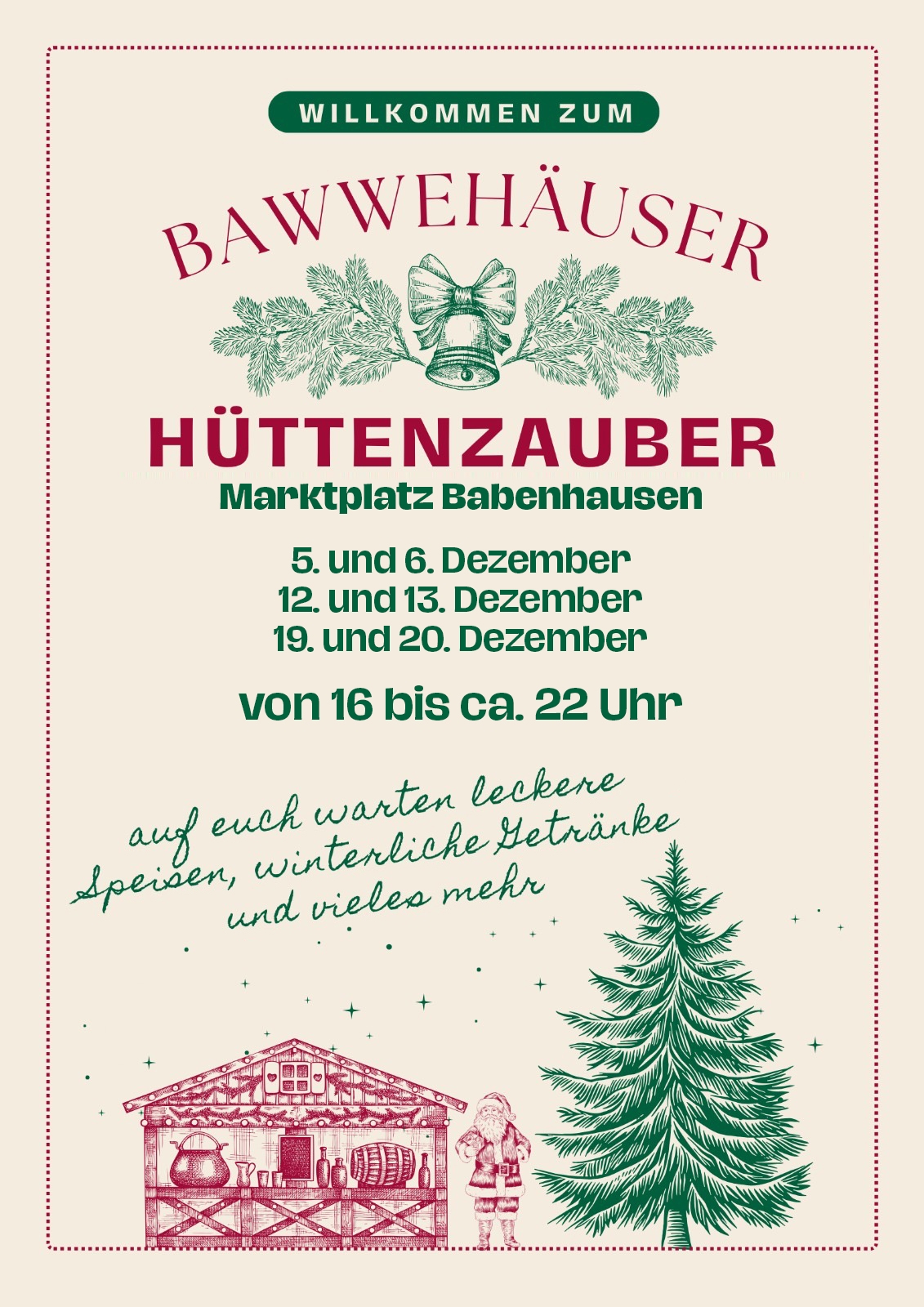 Flyer Hüttenzauber