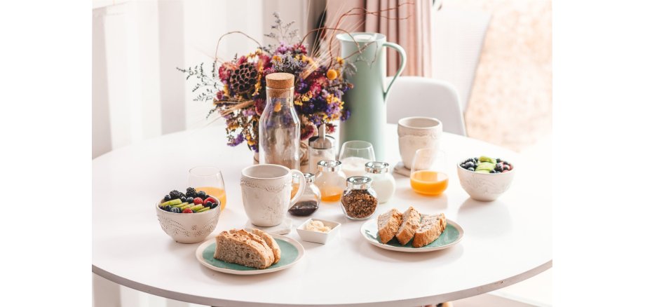 Frühstückstisch