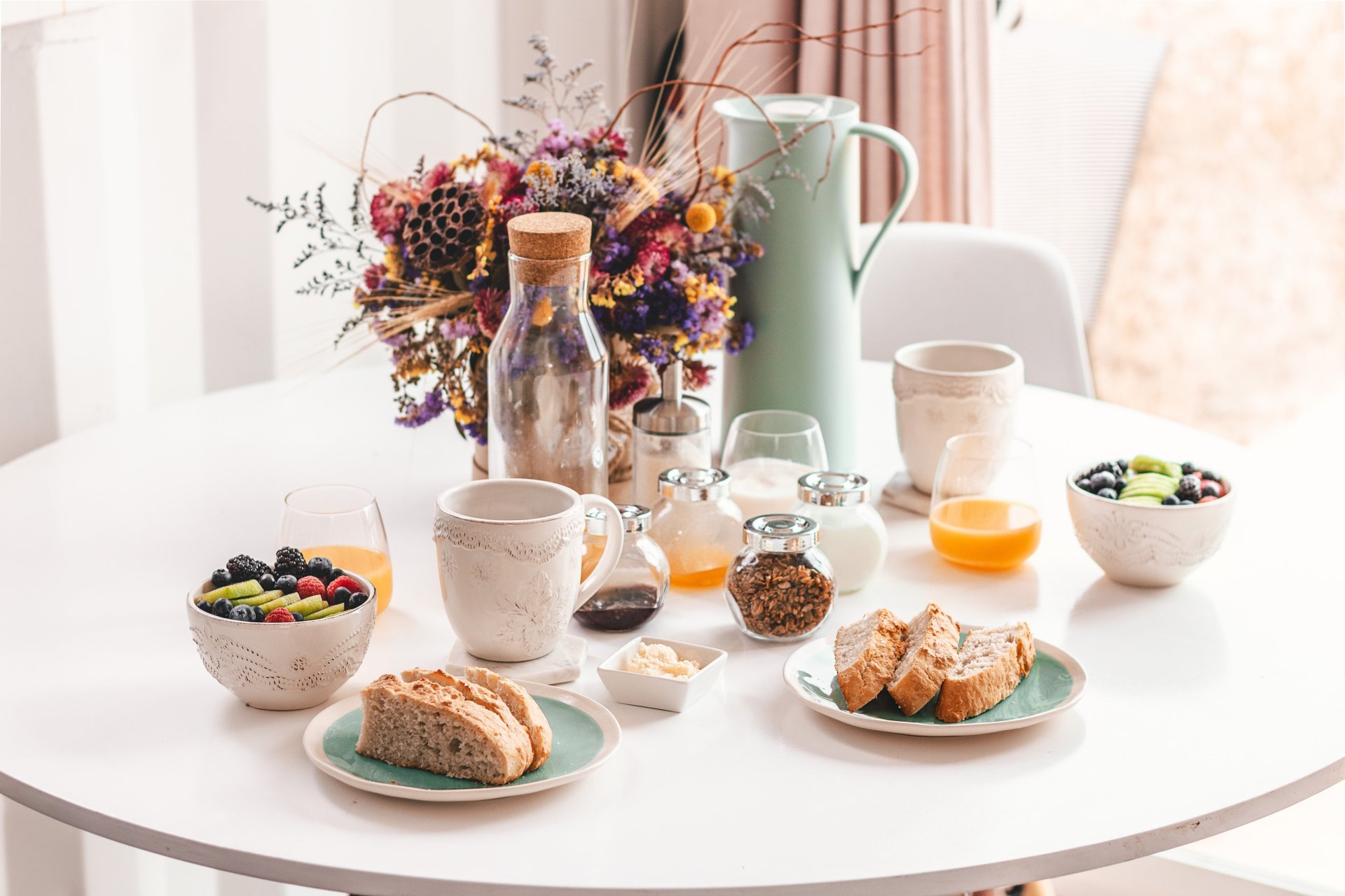 Frühstückstisch