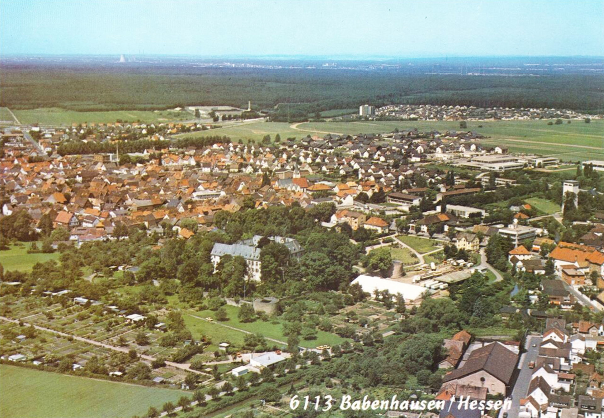 Babenhausen von oben