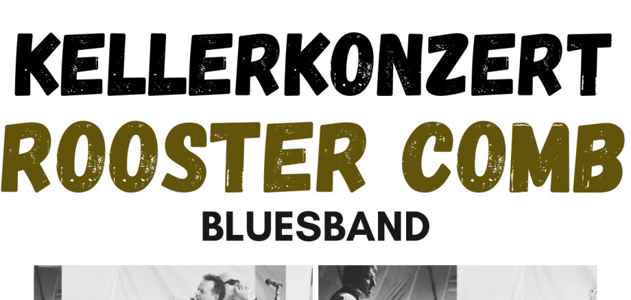 Plakat zum Kellerkonzert JUZ