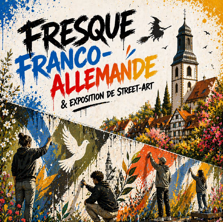 Plakat Graffiti Bouxwiller