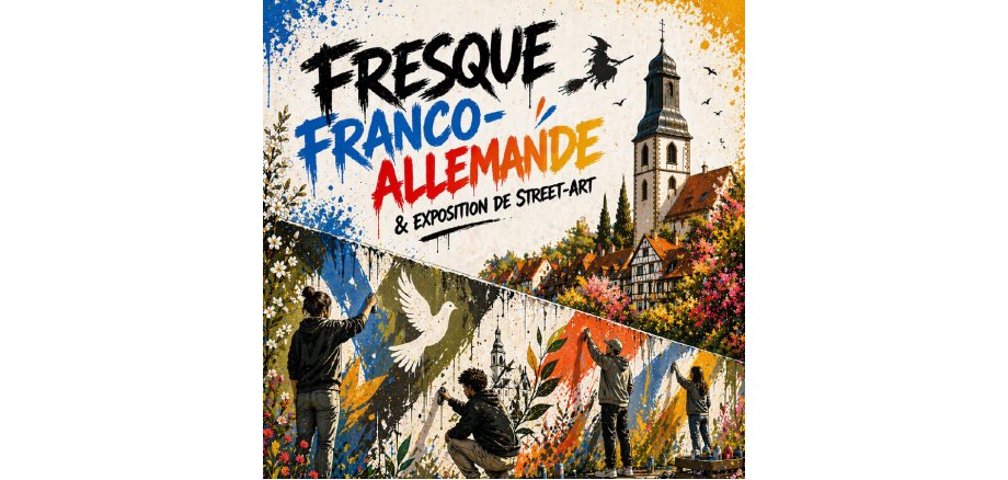 Plakat Graffiti Bouxwiller