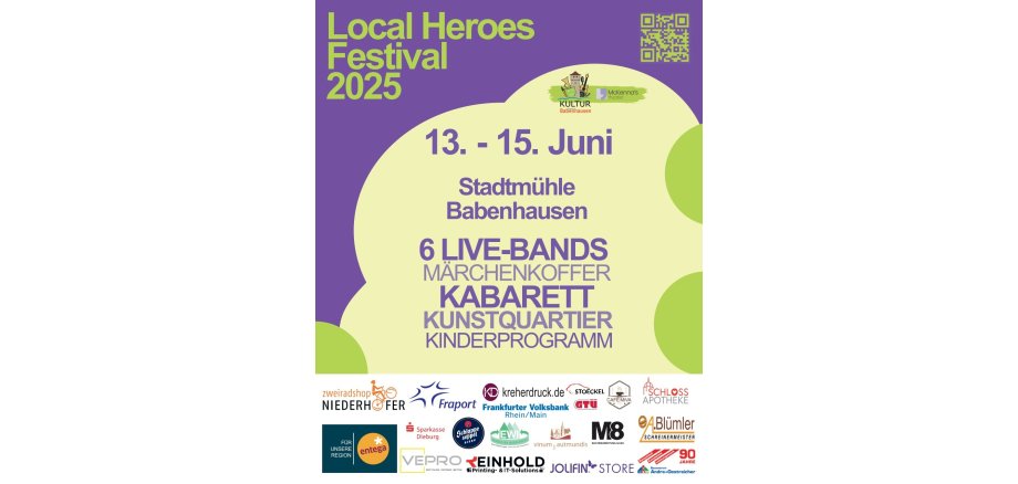 Plakat - Local Heroes Festival - allgemein
