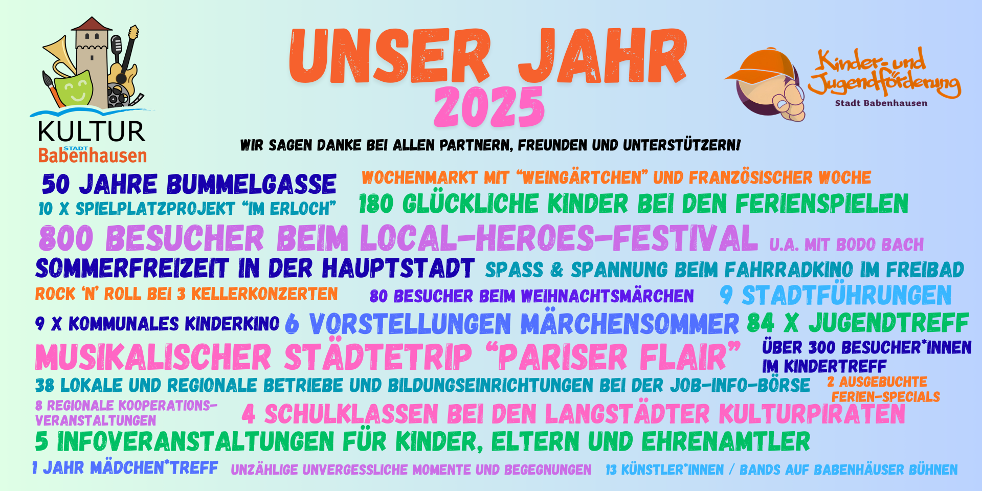 Grußworte 2025 - 1 Flyer Weihnachtsgrüße