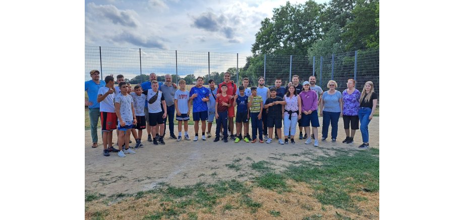 Bolzplatz Turnier - Gruppenfoto