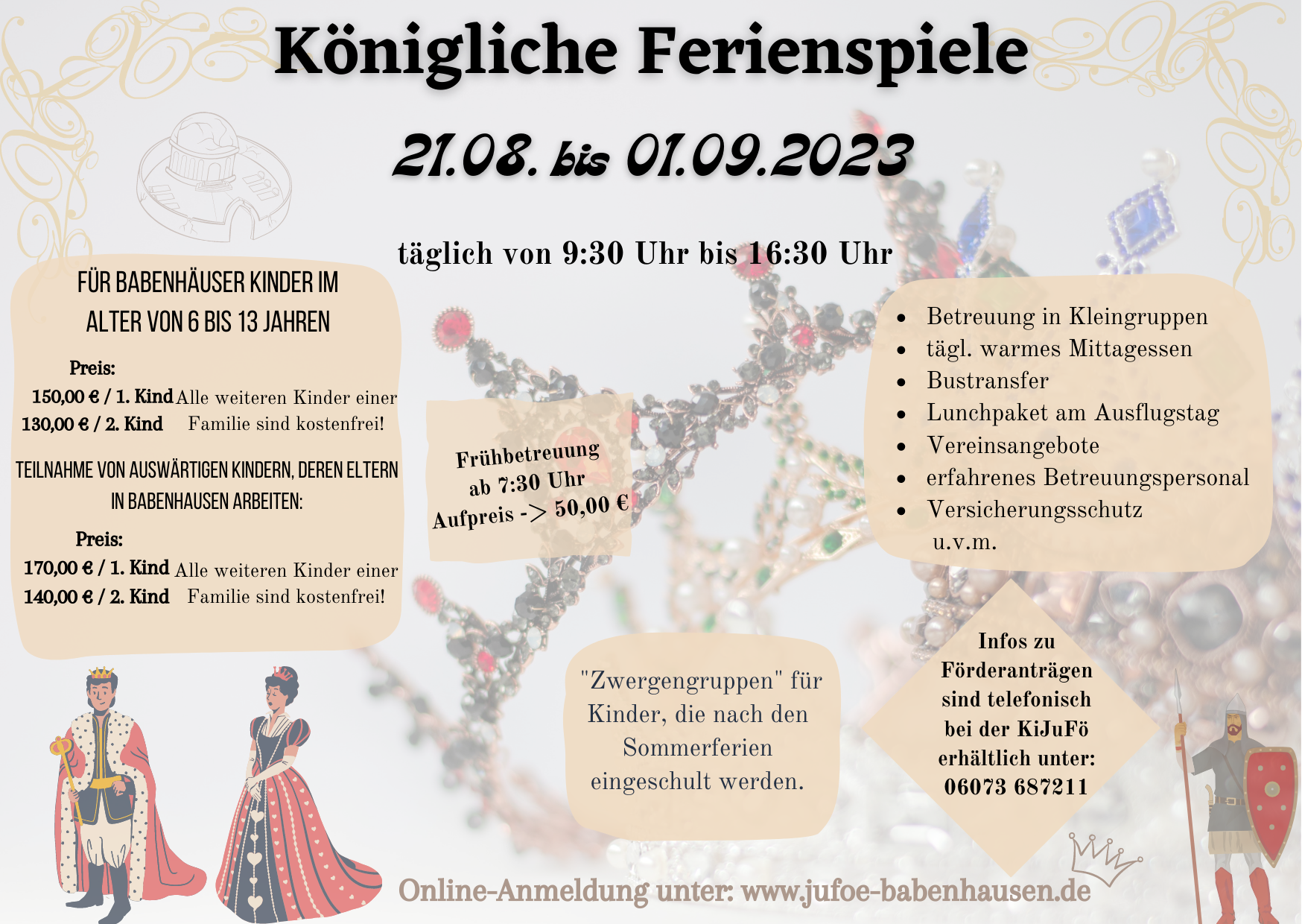 Infos zu den Ferienspielen