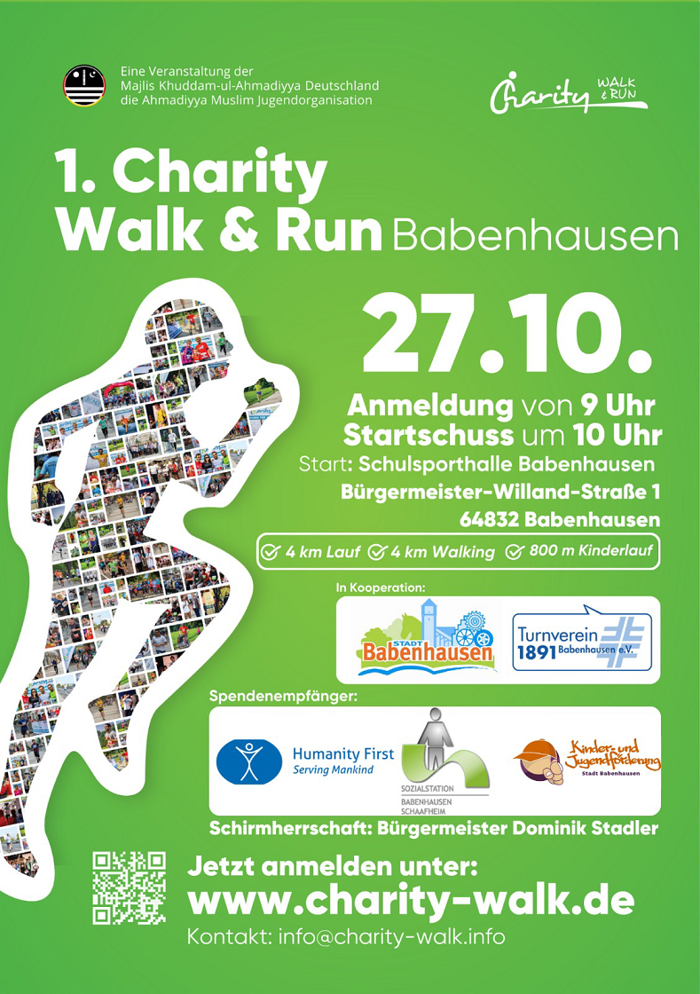 Plakat Charity Walk Babenhausen