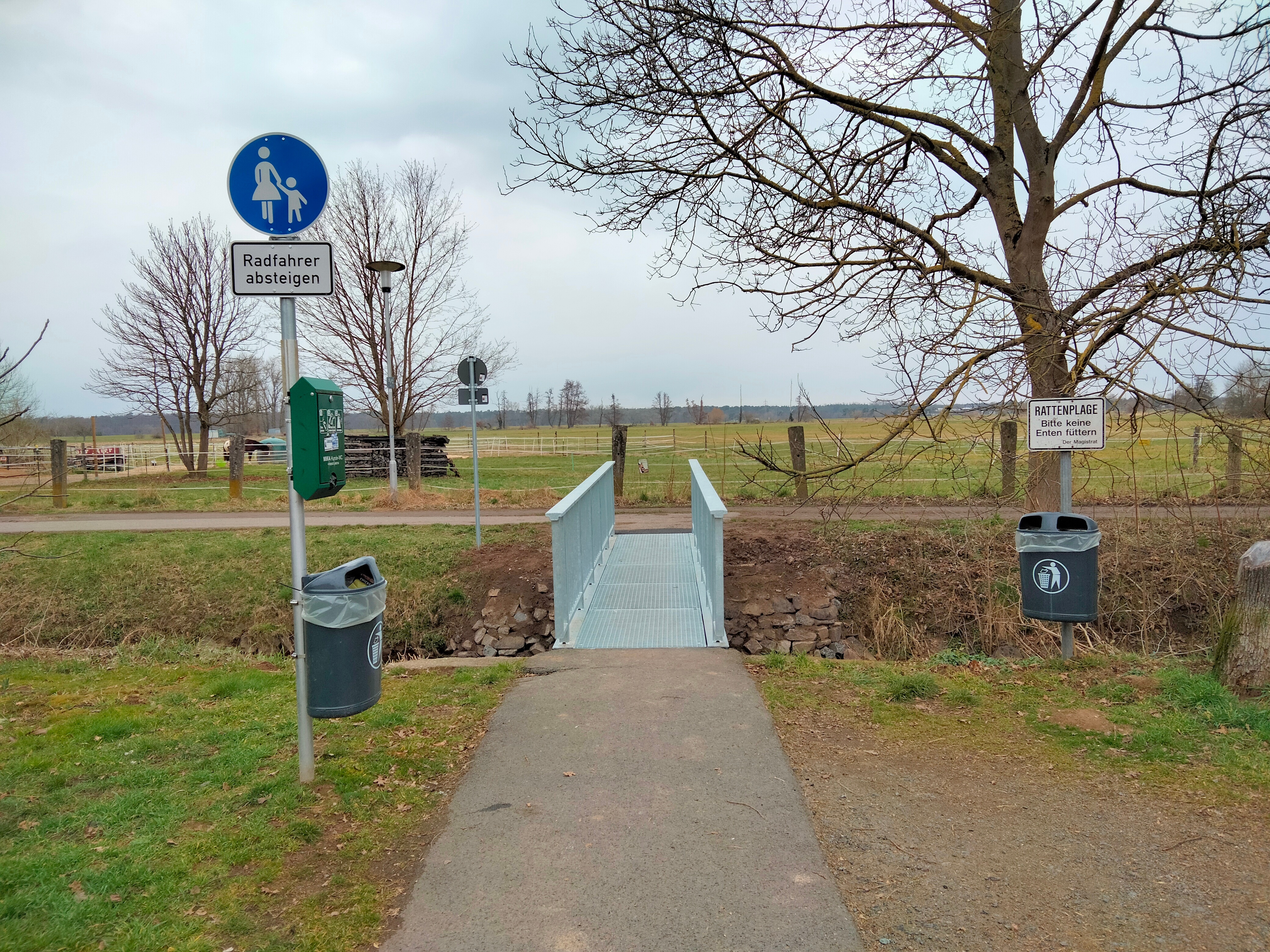 Brückensanierung der Brücke "sick008"