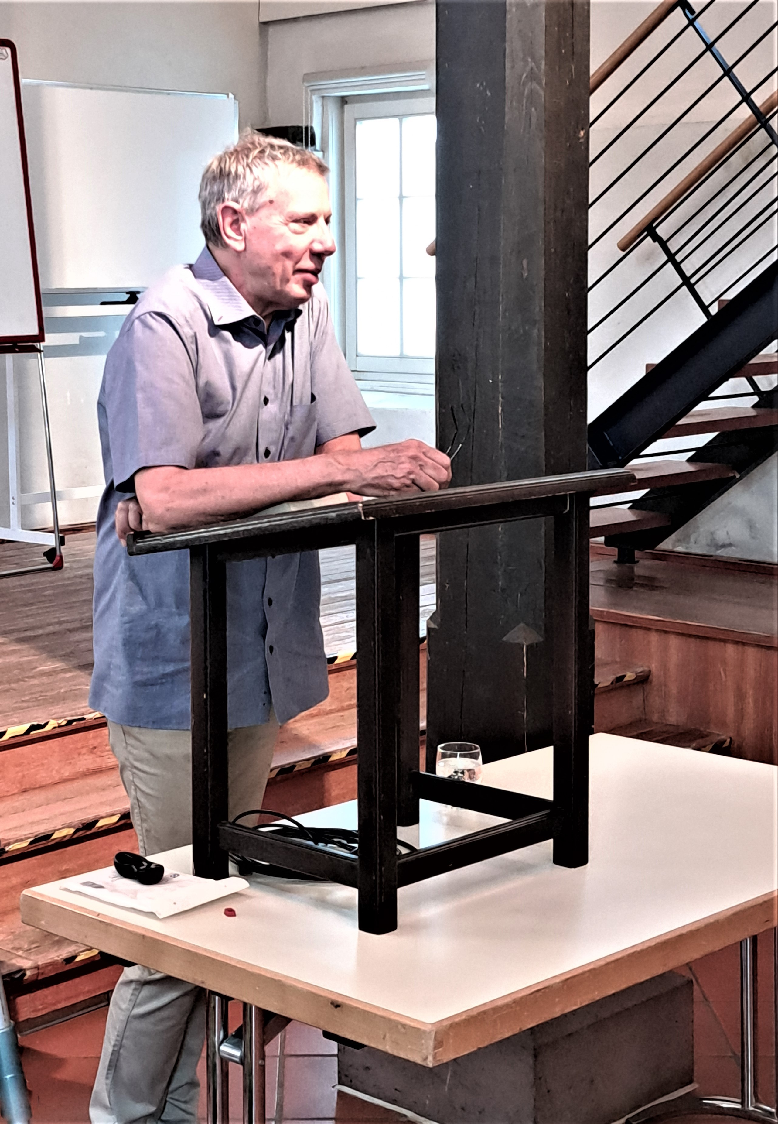 Fred Bauer liest vor "Der Fall Bergmann"