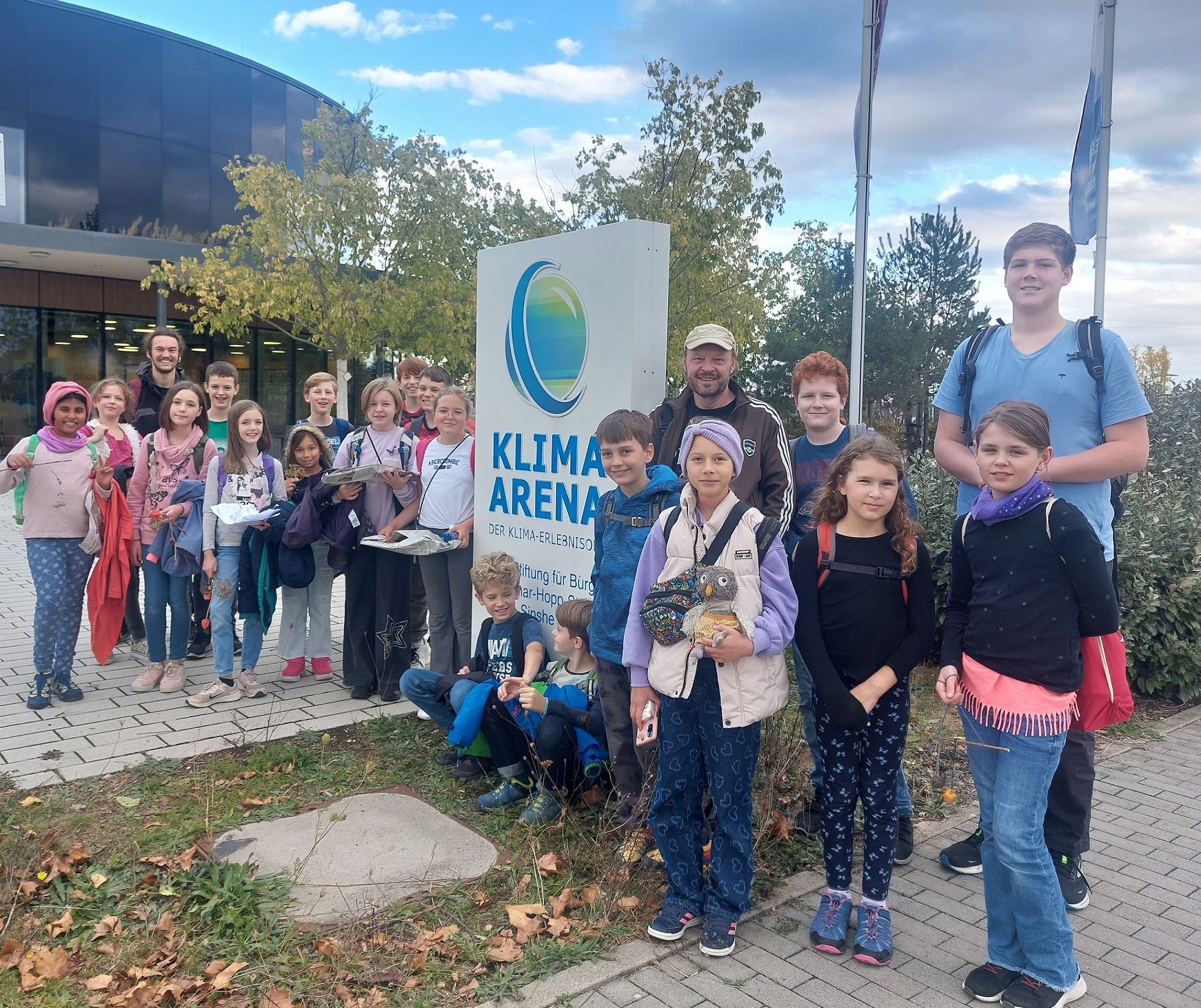 Plakat zur Klima Arena