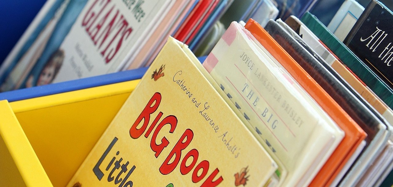 Ein Bild von Büchern