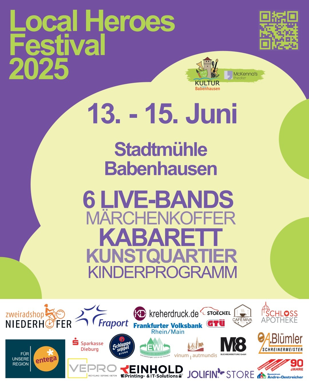 Plakat - Local Heroes Festival - allgemein