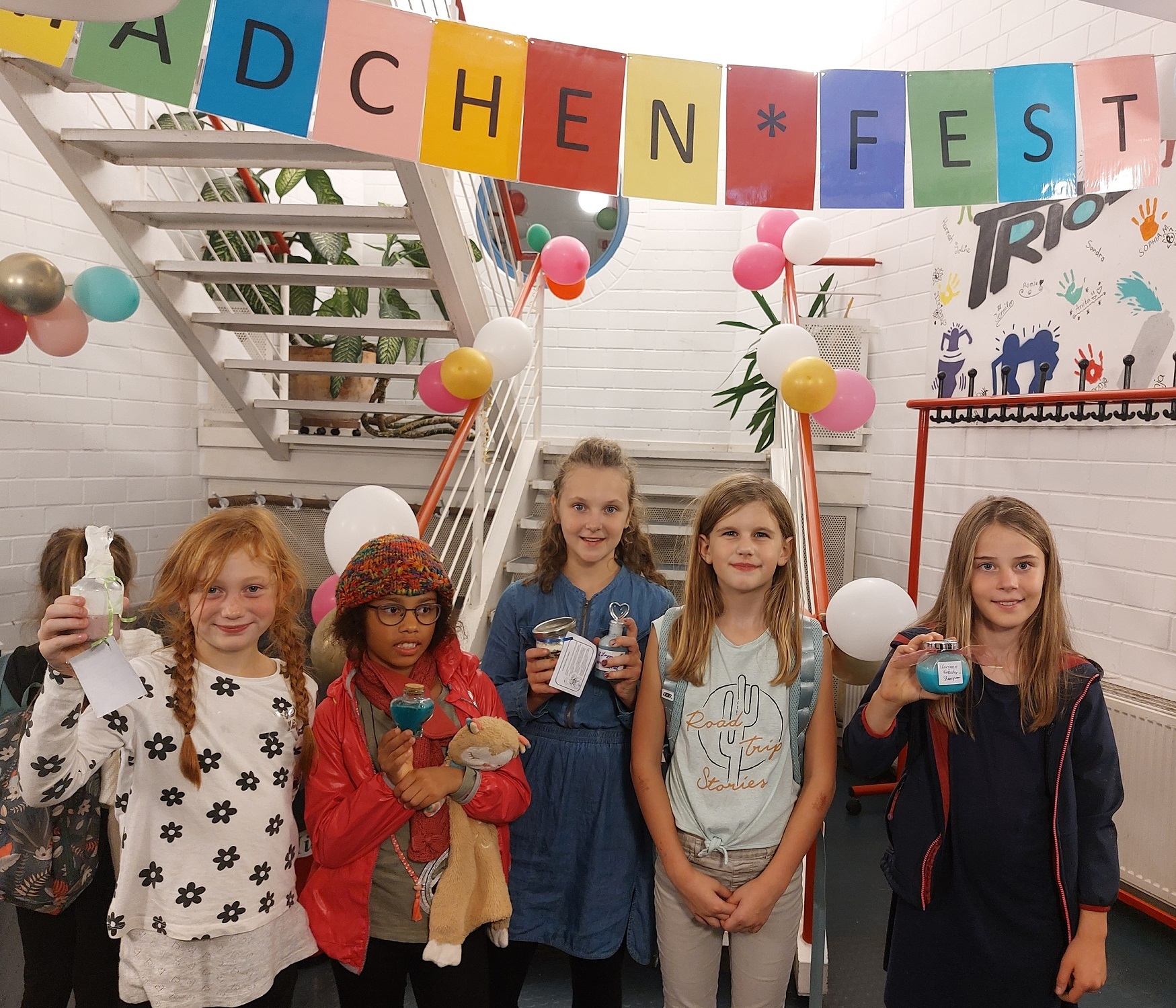 Mädchen beim Mädchenfest