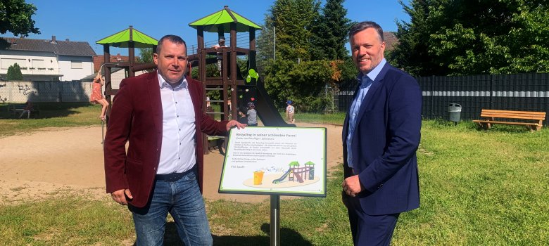 Herr Stadler und Herr Herrmann von der Firma Westfalia