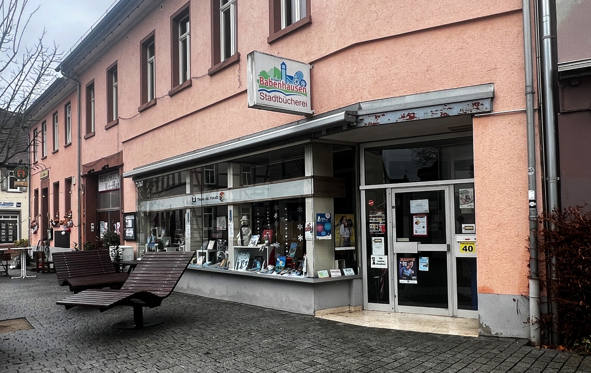 Außenansicht Bücherei Babenhausen