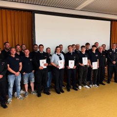 Hauptversammlung der freiwilligen Feuerwehr