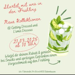 Flyer: L´amie - neue Kollektion