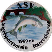 Auf dem Bild ist ein Wappen mit einem Fisch