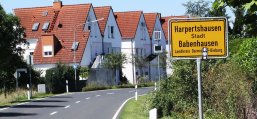 Ortseingangsschild von Harpertshausen