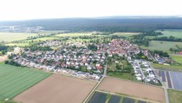 Luftbild von Harreshausen