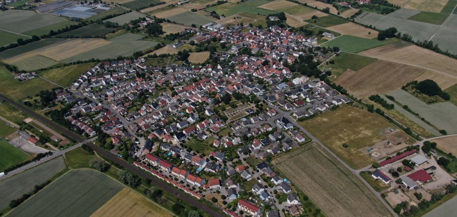 Luftbild von Sickenhofen
